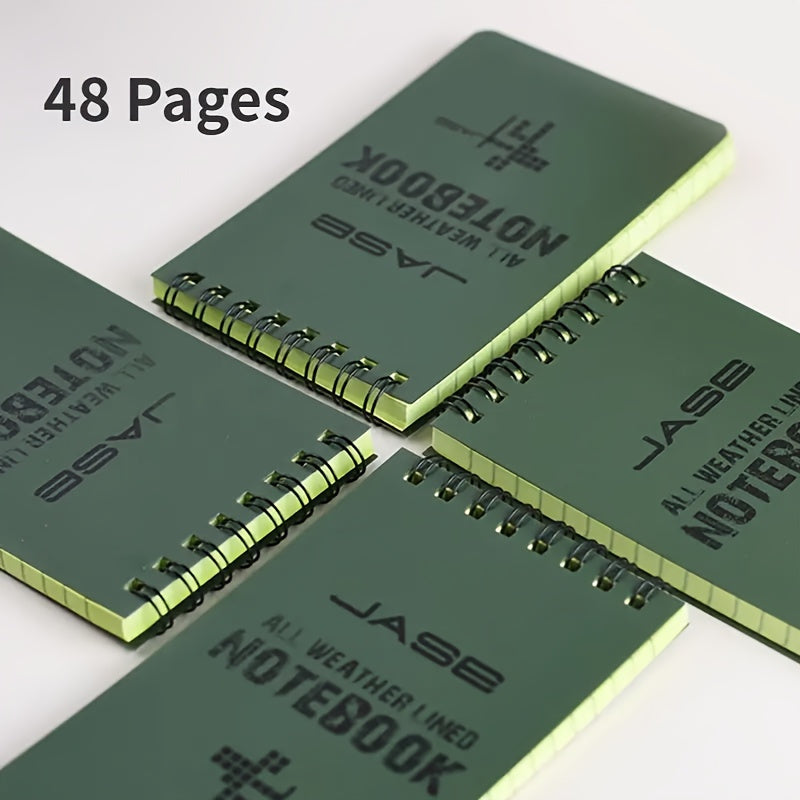   Rugged Tactical Notebook – 48-Page Durable, Waterproof, Pocket-Sized   