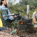   Portable Wood Burning Stove for Camping & Travel   