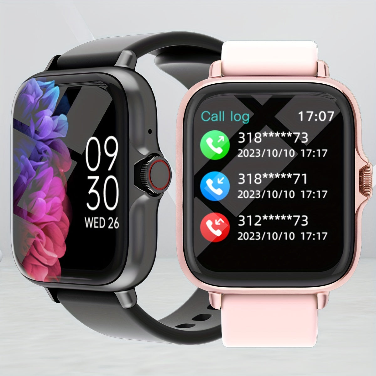   Waterproof Smart Watch with 1.83'' Touch Screen, Fitness Tracking   