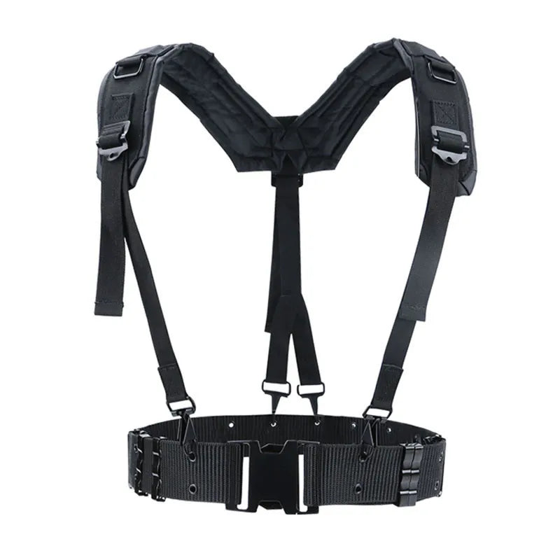   Tactical Suspender Harness for Load Bearing   