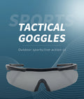  Tactical Goggles Safety Glasses 3 Lens Protection Eyewear 