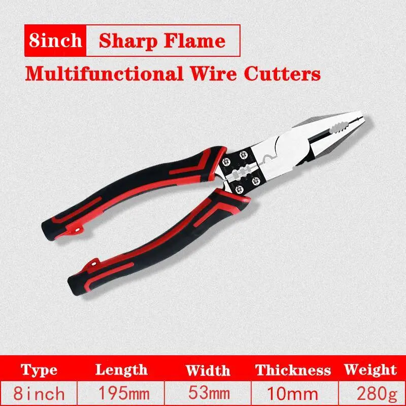   Multipurpose Pliers Set - Wire Stripper and Crimping Tool   