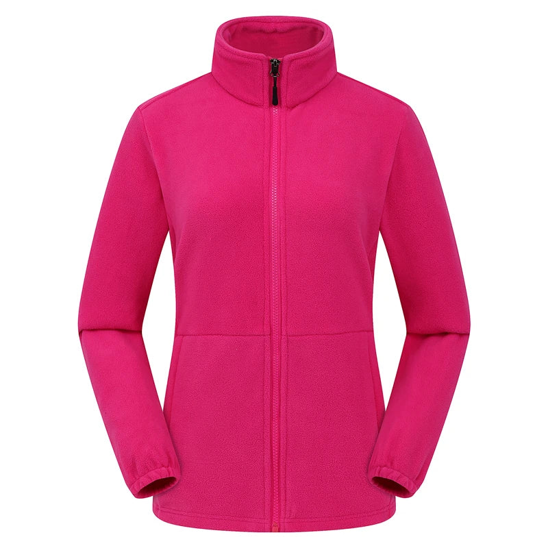   Unisex Fleece Jacket - Full-Zip Outdoor Winter Wear   