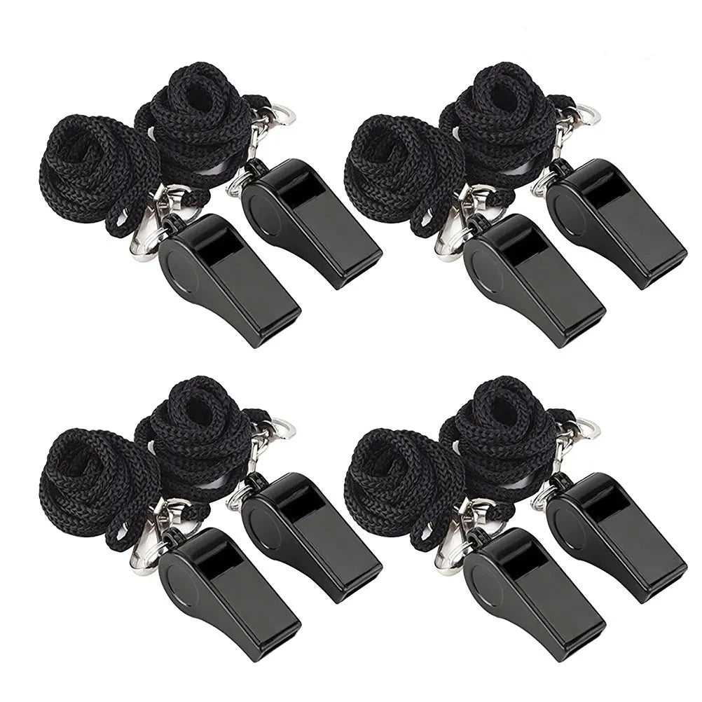   Emergency Whistles - 8pcs Metal First Aid Tool   