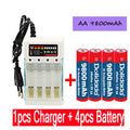  2-16pcs New Tag AA battery 9800 mah rechargeable battery AA 1.5 V Rechargeable 