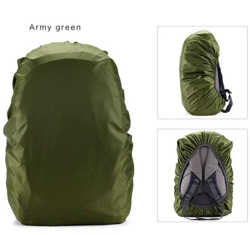   Waterproof Nylon External Frame Backpack - 90L Capacity, Durable   