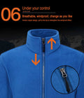   Unisex Fleece Jacket - Full-Zip Outdoor Winter Wear   