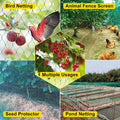   Heavy Anti-Bird Netting – Durable Garden and Crop Protection   