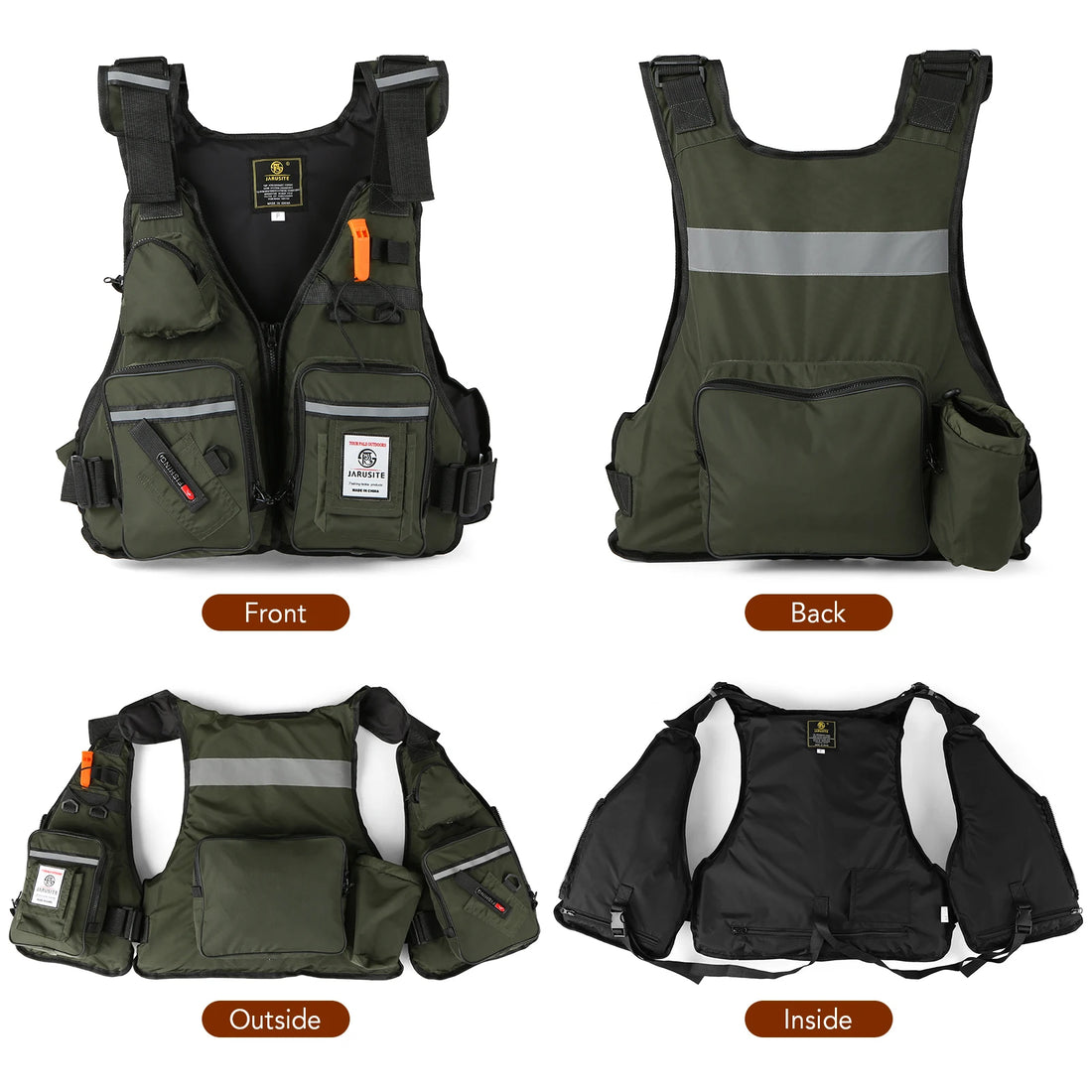   Premium Fishing Vest with Multiple Pockets   