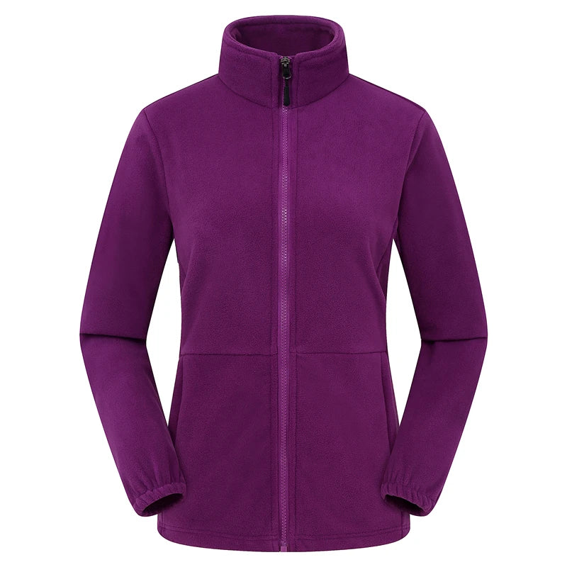   Unisex Fleece Jacket - Full-Zip Outdoor Winter Wear   