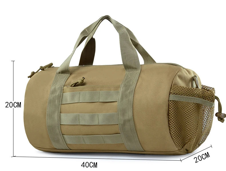   Rugged Tactical Duffle Bag for Outdoor Adventures   