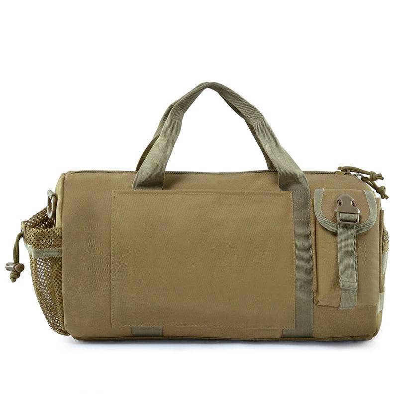   Rugged Tactical Duffle Bag for Outdoor Adventures   