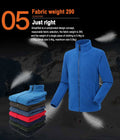   Unisex Fleece Jacket - Full-Zip Outdoor Winter Wear   