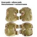  Tactical Knee Pad Elbow CS Military Protector Army Airsoft Outdoor Sport Hunting Kneepad Safety Gear Knee Protective Pads 