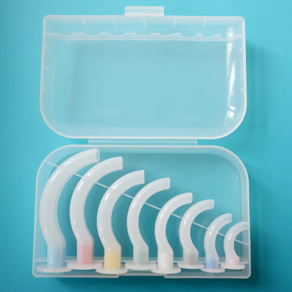   8 Pcs Disposable Oral Airway Gas Tube   