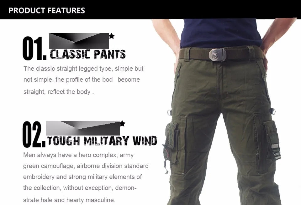   Durable Tactical Cargo Pants for Outdoors and Work   