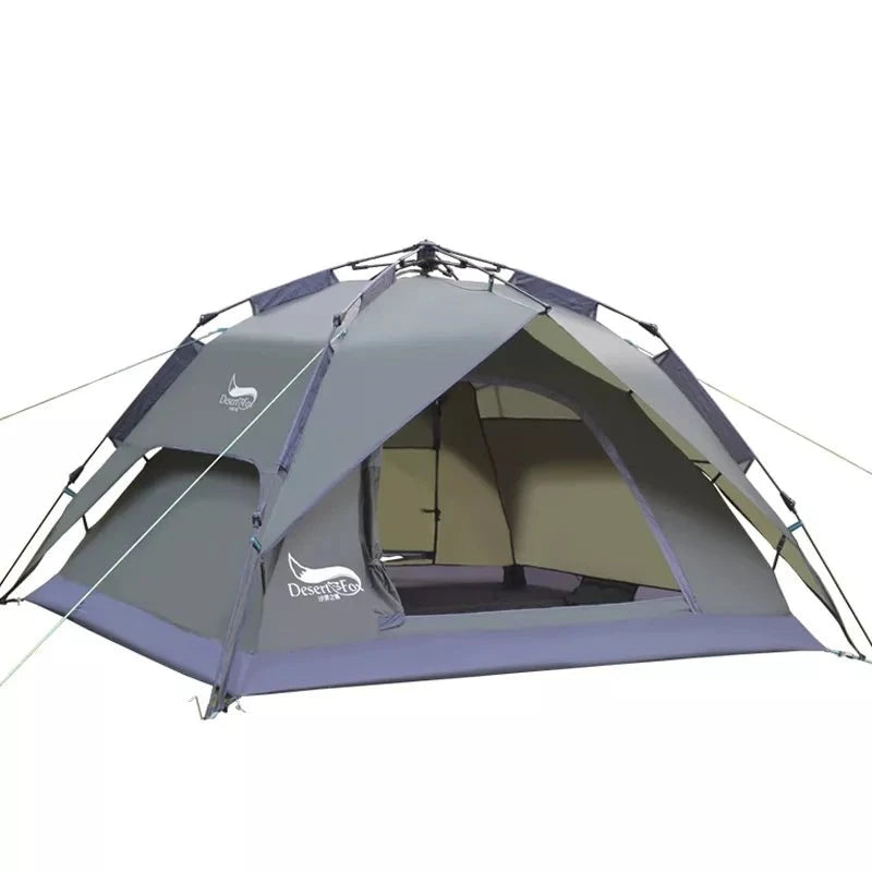   Portable Waterproof Camping Tent for Outdoor Adventures   