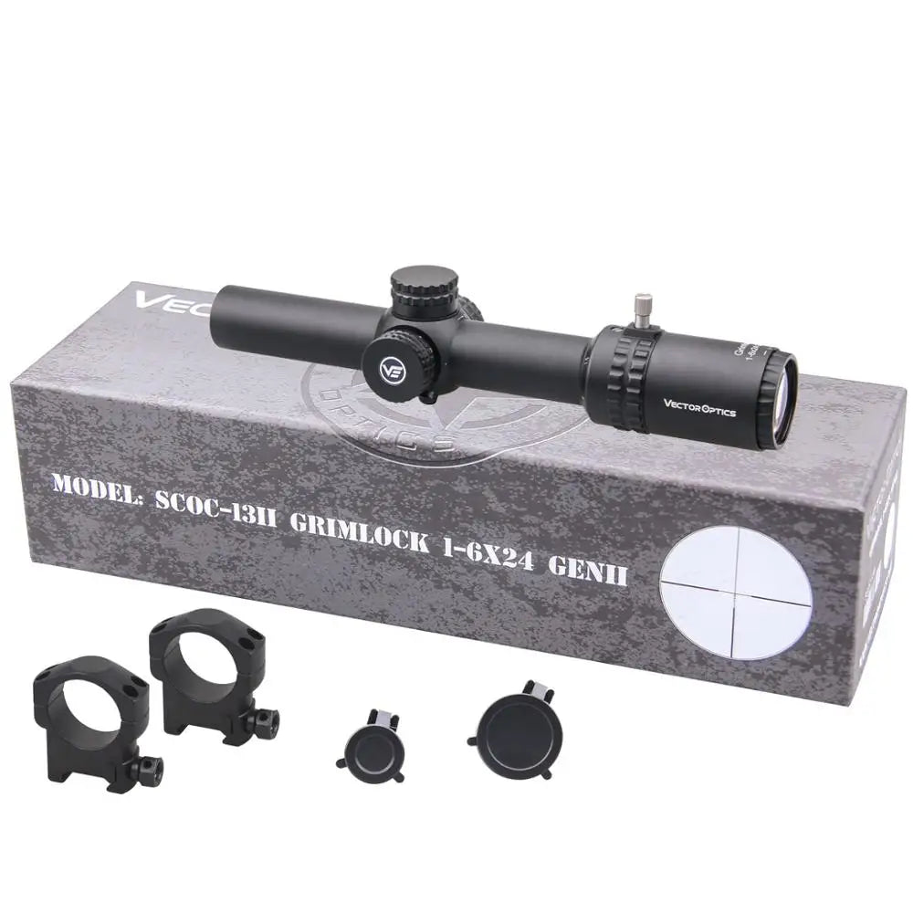   Vector Optics Gen2 1-6x24 Rifle Scope – Tactical Precision for CQB   