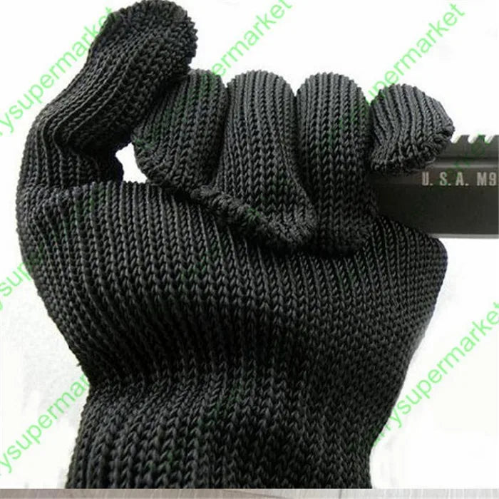   Stainless Steel Cut-Resistant Safety Gloves   