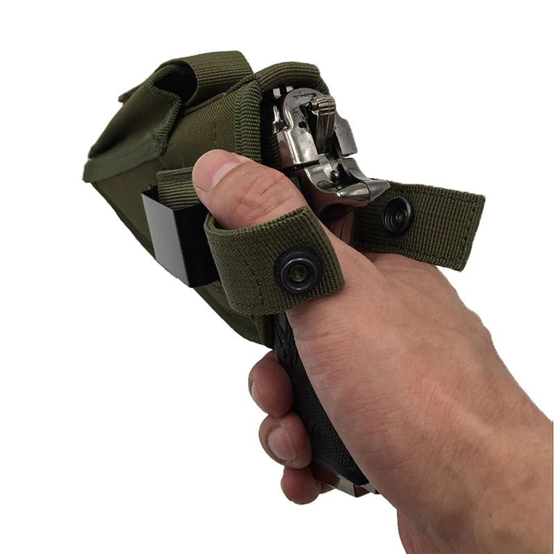   Tactical Belt Holster with Magazine Slot Pouch   