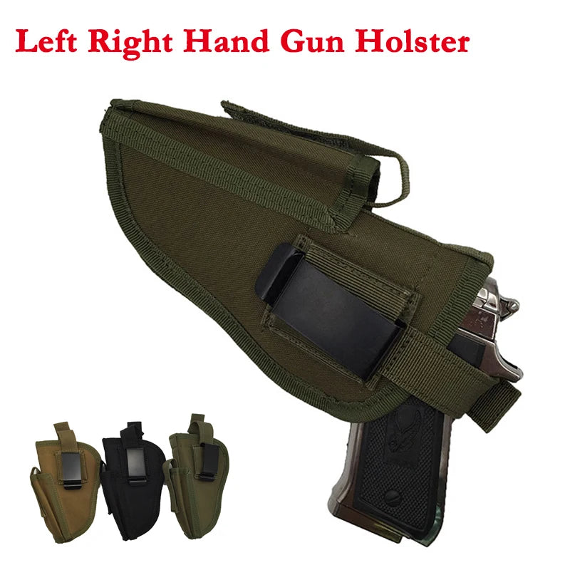   Tactical Belt Holster with Magazine Slot Pouch   