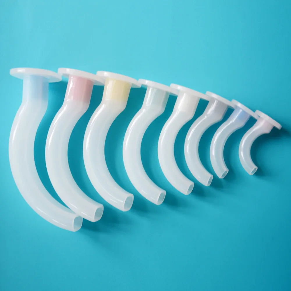   8 Pcs Disposable Oral Airway Gas Tube   