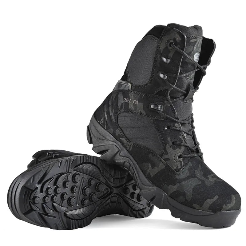   Men's Camouflage Tactical Boots   