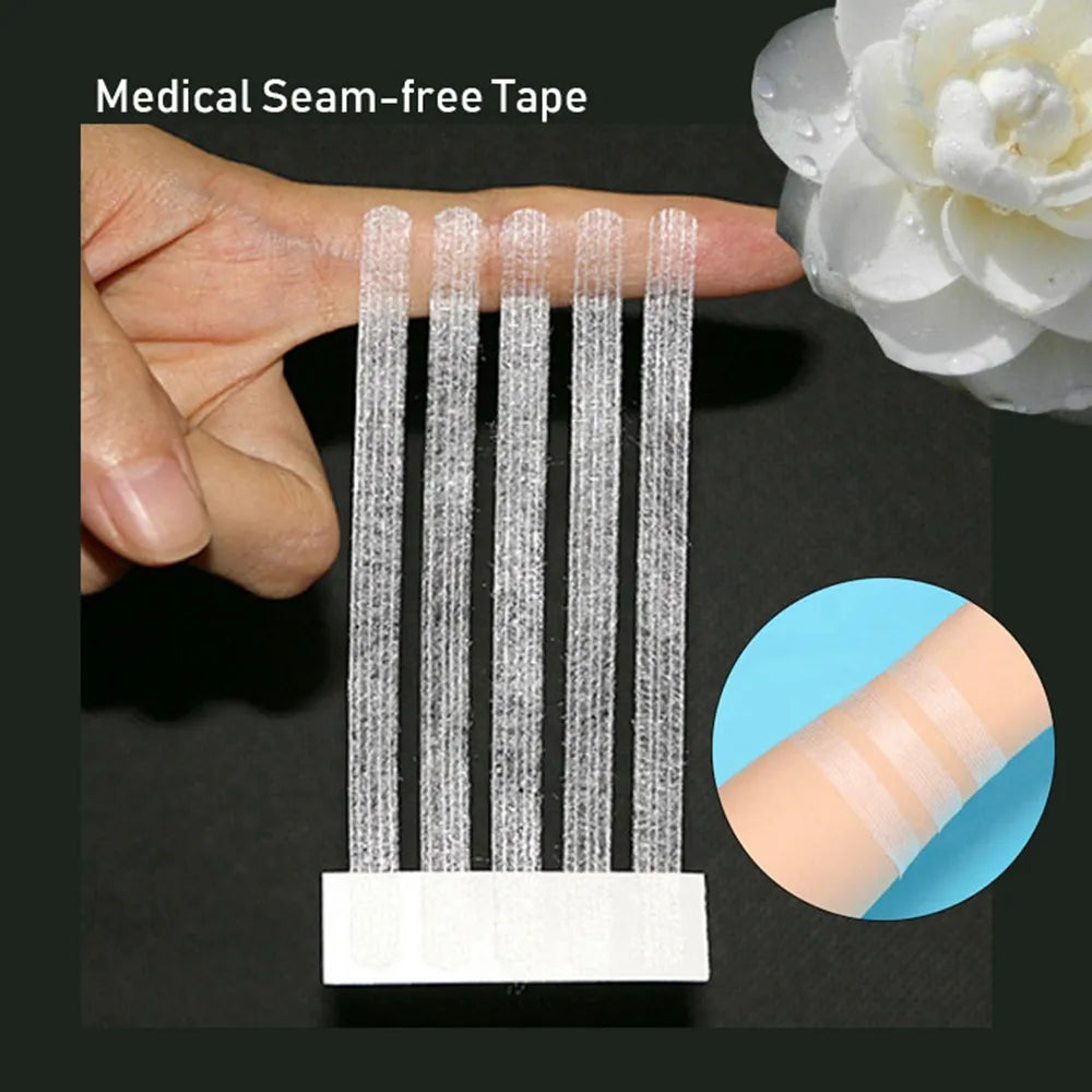  1 Set Seam-free Tape Surgery Postpartum Skin Wound Strip #
