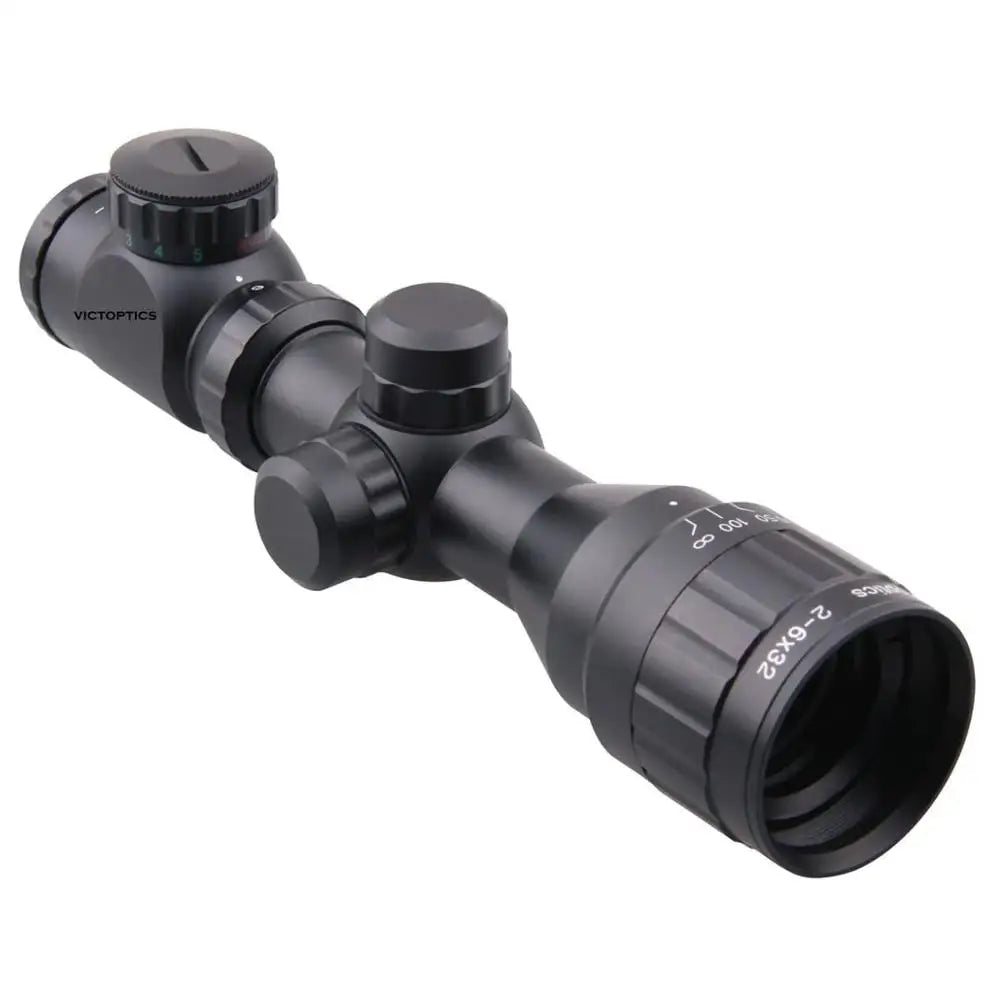   2-6x32 Rifle Scope | Range Finder Reticle & Multi-Coated Optics   