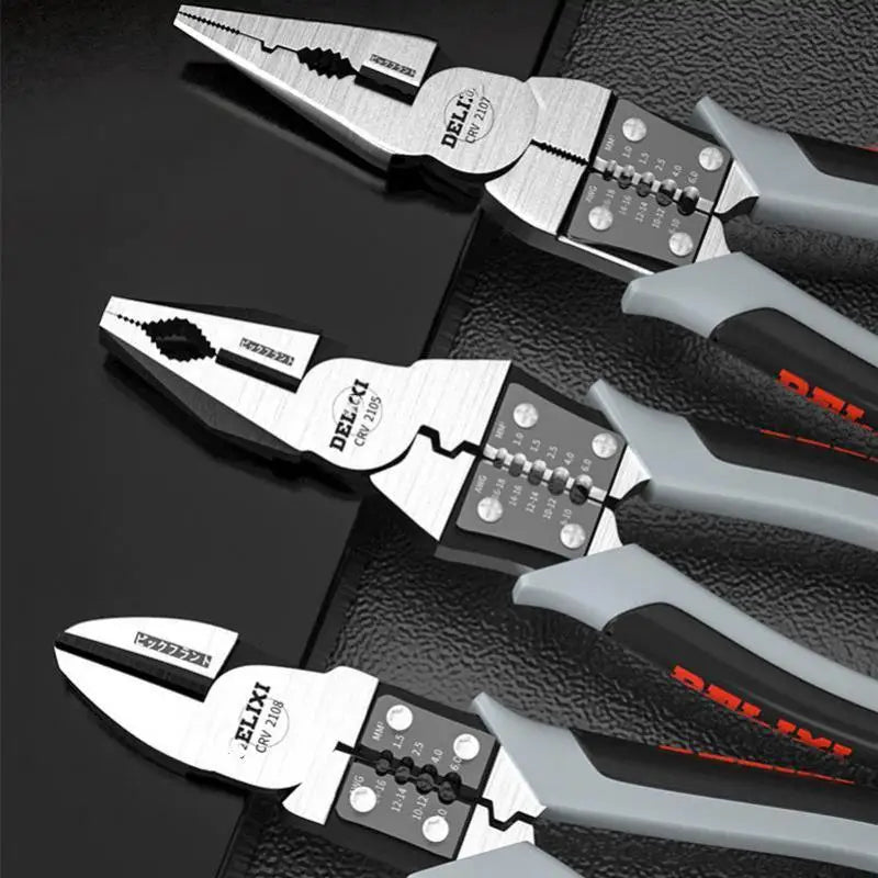   Multipurpose Pliers Set - Wire Stripper and Crimping Tool   