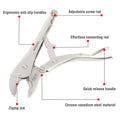   Locking Pliers Set - Adjustable Hand Tools for Mechanics and DIY Projects   