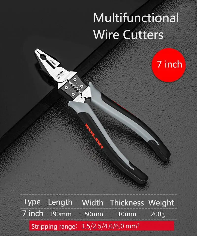   Multipurpose Pliers Set - Wire Stripper and Crimping Tool   