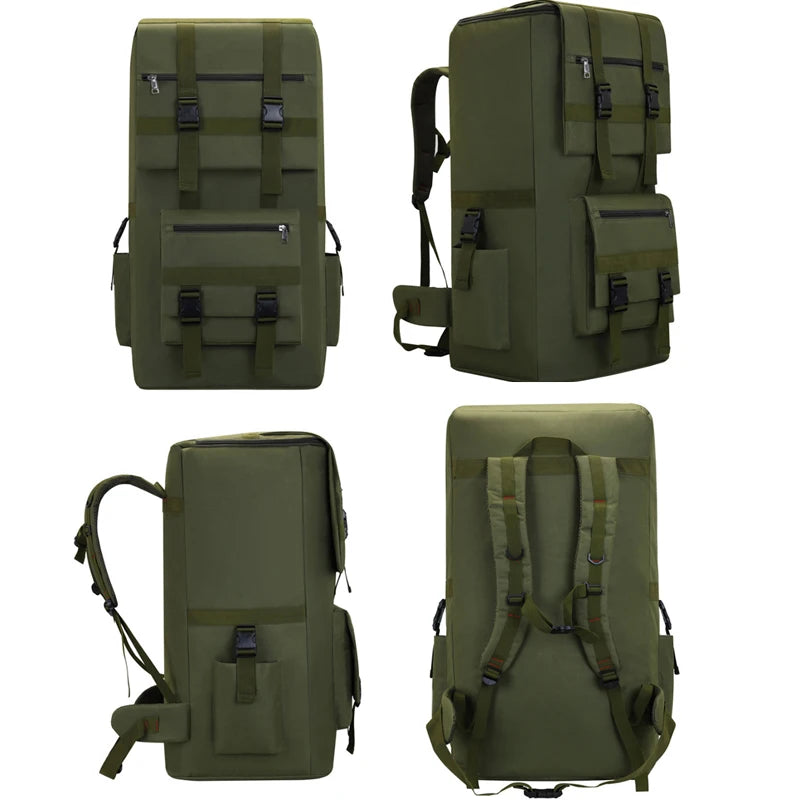   120L Hiking Backpack - Durable, Multifunctional, & Spacious   