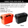   Portable Plastic Tool Box for Easy Storage and Transport   