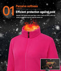   Unisex Fleece Jacket - Full-Zip Outdoor Winter Wear   