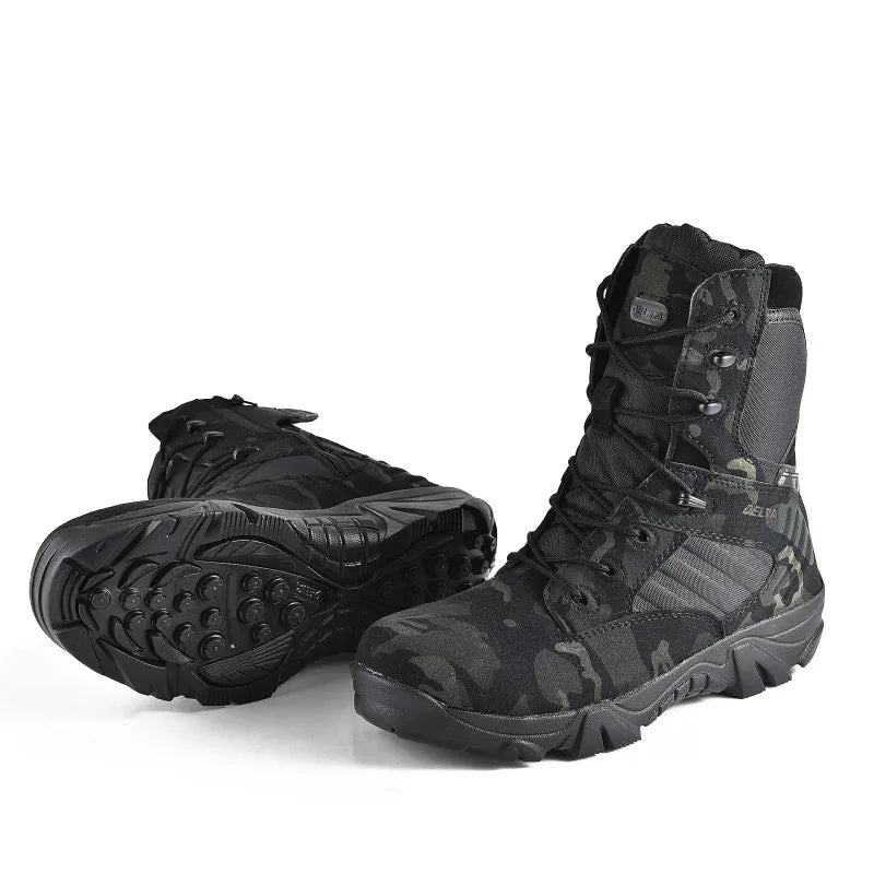   Men's Camouflage Tactical Boots   