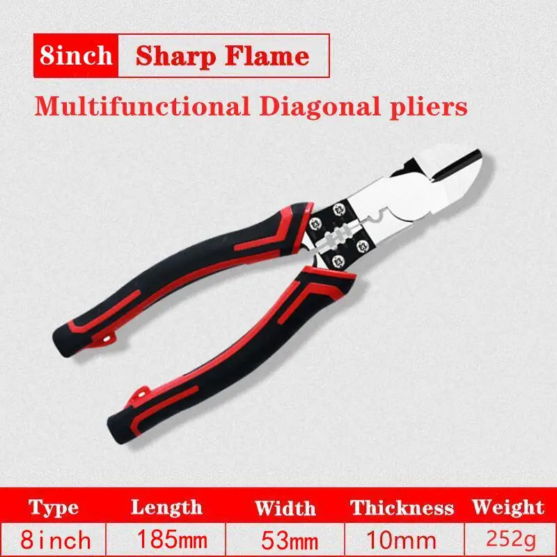   Multipurpose Pliers Set - Wire Stripper and Crimping Tool   