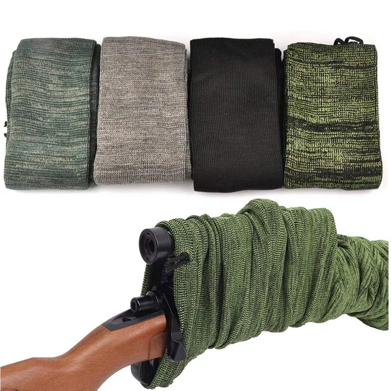  Gun Socks Cover Sleeve 36cm 14" 140cm 52'' Tactical Outdoor Shooting Sack #