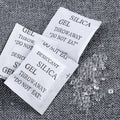  50-200 Packs Damp Moisture Dehumidifier Non-Toxic Silica Gel Desiccant Absorber Bag Clothes Food Storage For Kitchen Room Living #