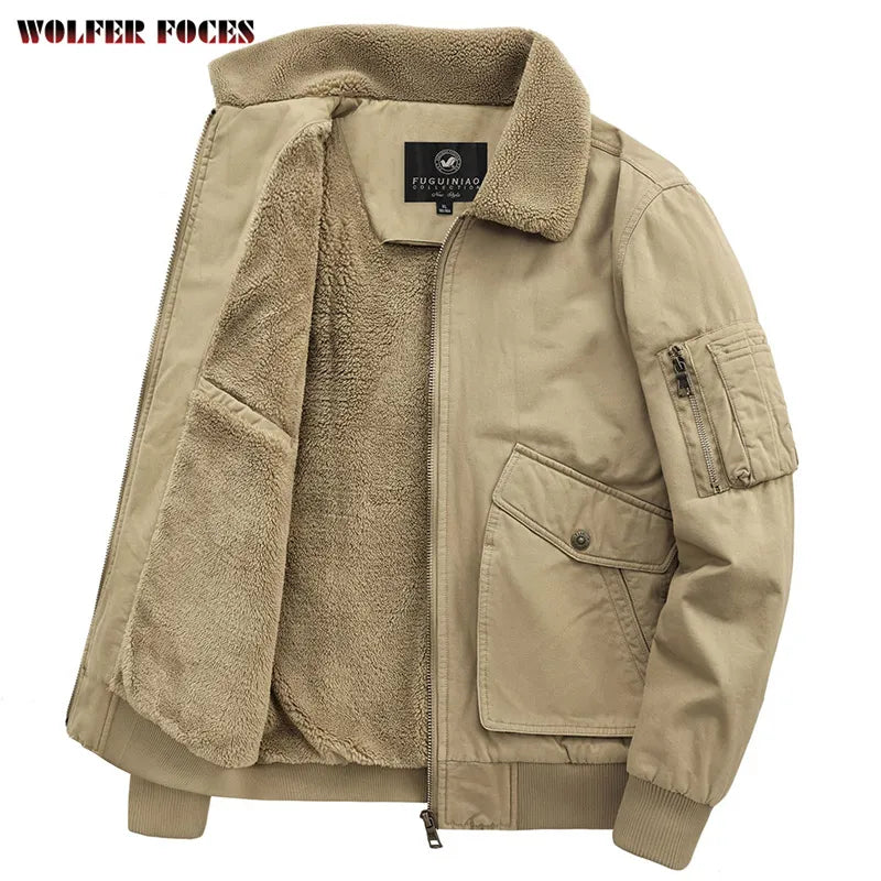   Men's Military Windbreaker Camping Coat Winter Ready Tactical Clothing   