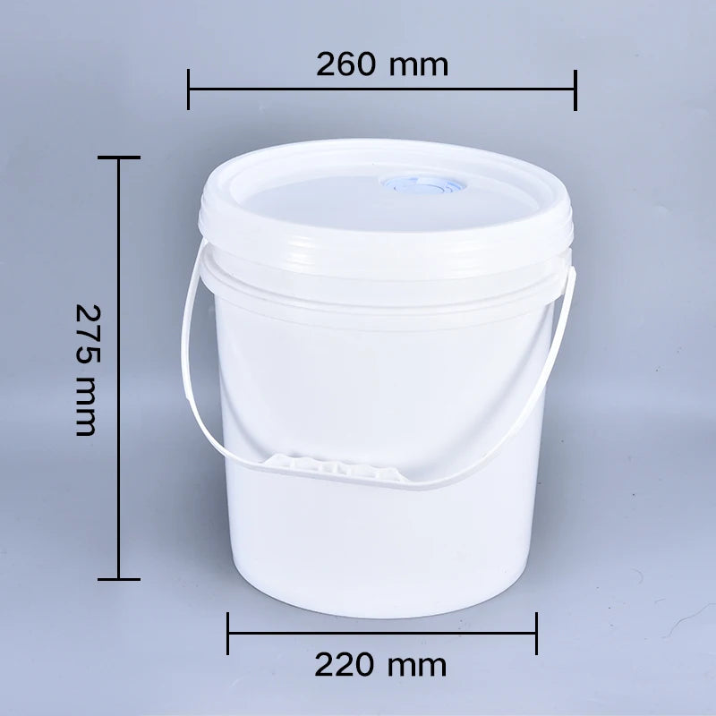 10L Food grade thicken Plastic Bucket #