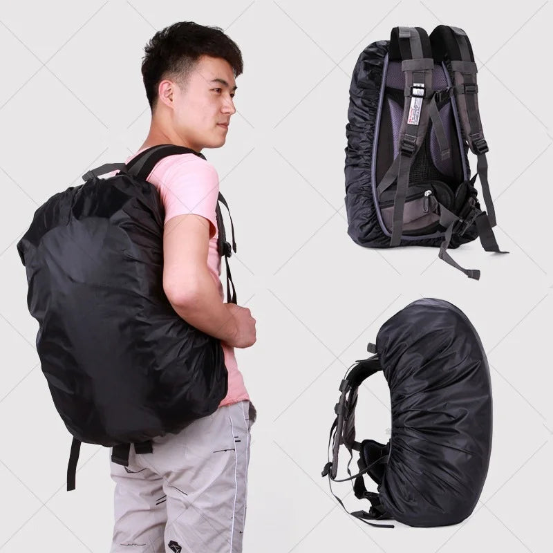   Waterproof Nylon External Frame Backpack - 90L Capacity, Durable   