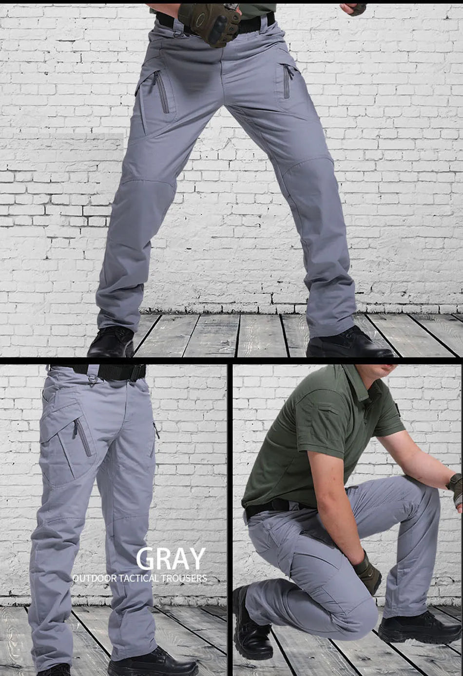   City Tactical Cargo Pants for Outdoor Hiking and Trekking   