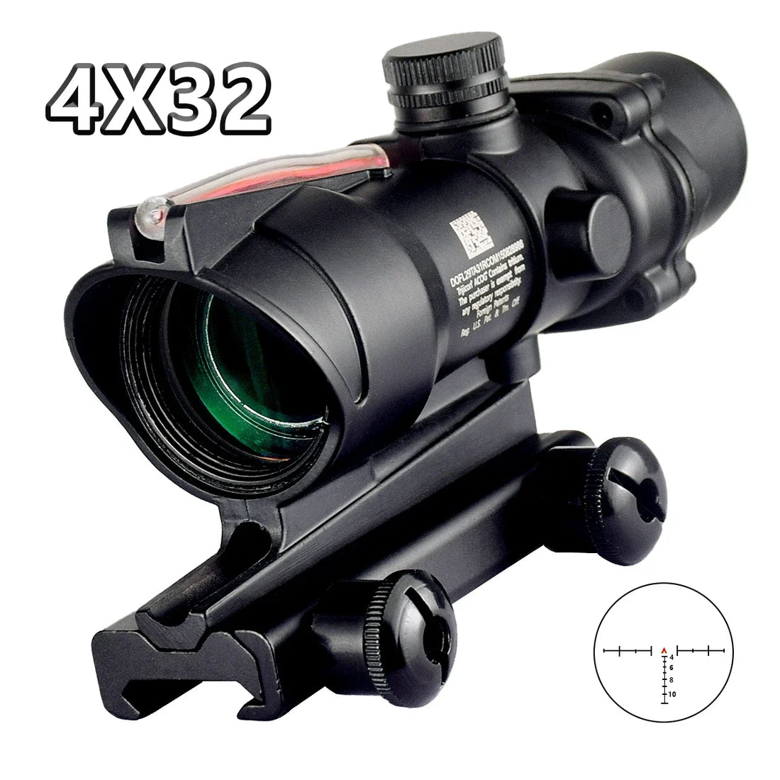   Tactical Trijicon ACOG 4X32 Scope   