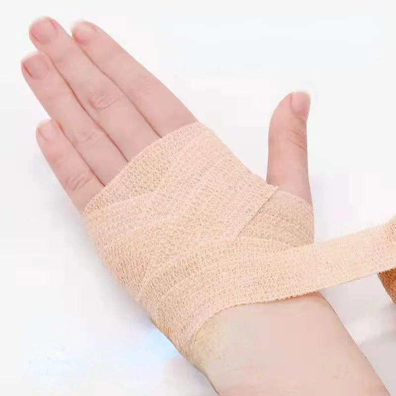   Self-Adhesive First Aid Skin Tape | Elastic and Breathable Medical Bandages   