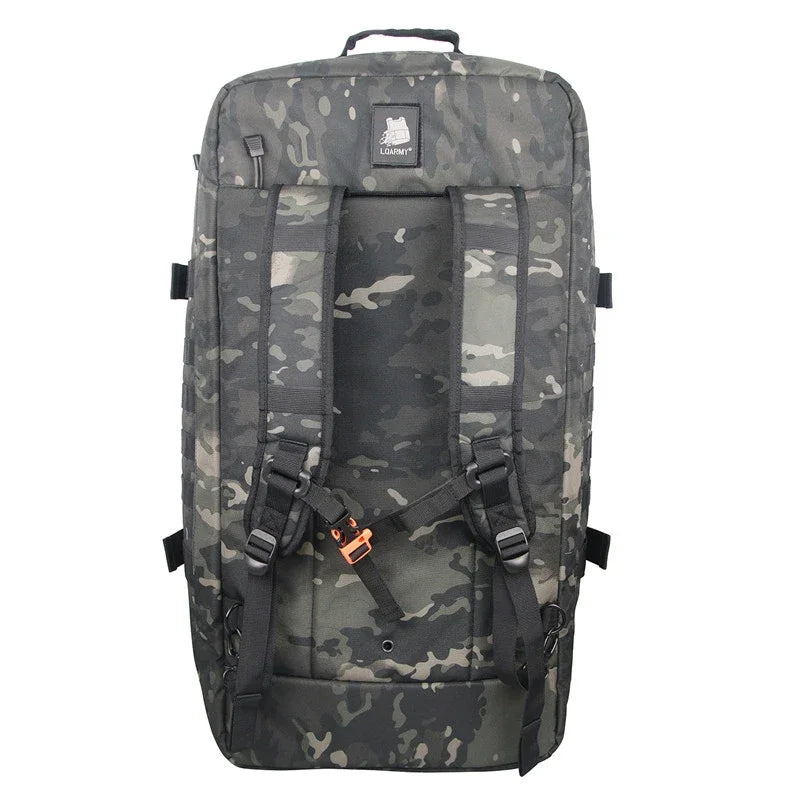   Heavy-Duty Tactical Camouflage Backpack for Outdoor Use   