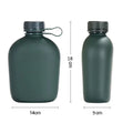   Durable Military Canteen with Cover for Camping and Hiking   