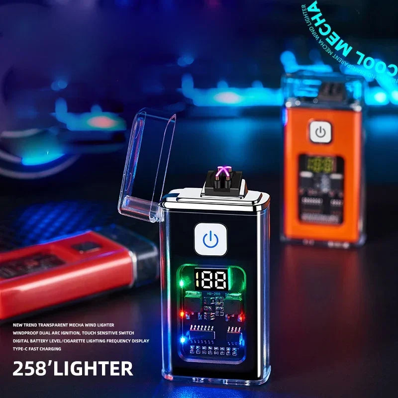   Waterproof USB Rechargeable Lighter - The Ultimate Outdoor Companion   