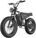    Electric Fat Tire Bike – 1400W Motor, 60 km Range, 34mph Speed   