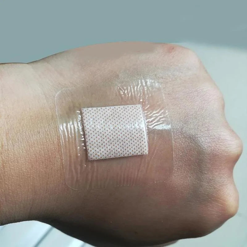   Medical Adhesive Square Wound Stickers | Waterproof First Aid   